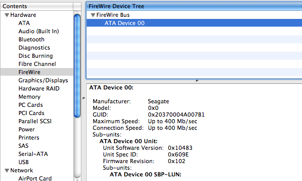 hard drive not recognized
